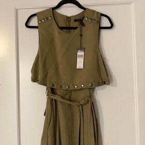 BCBGMAXAZRIA Dress Safari Green